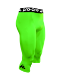 Pantalón Licra 3/4 Pro-One Spark Verde Limon