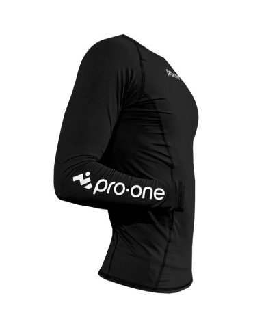 Polo Licra Pro-One Compressor Negro 2