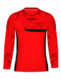 Camiseta De Arquero M/Larga Pro-One Stream Rojo/Negro