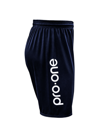 Short Pro-One Evo Azul Marino/Logo Blanco 2
