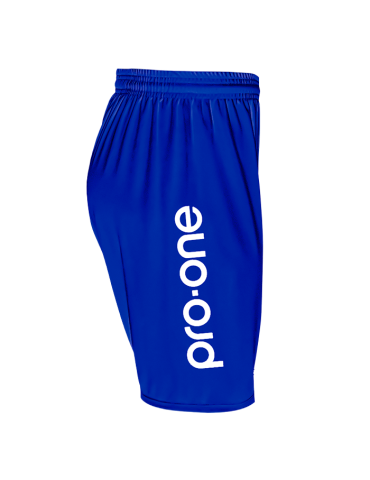 Short Pro-One Evo Azulino/Logo Blanco 2