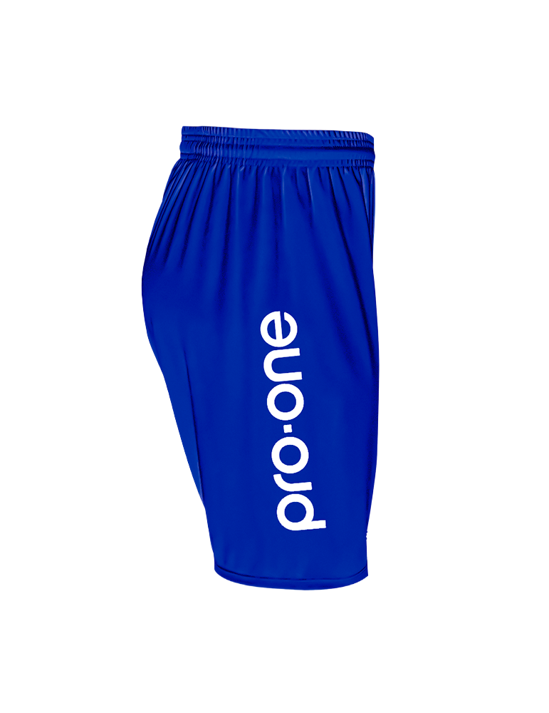 Short Pro-One Evo Azulino/Logo Blanco