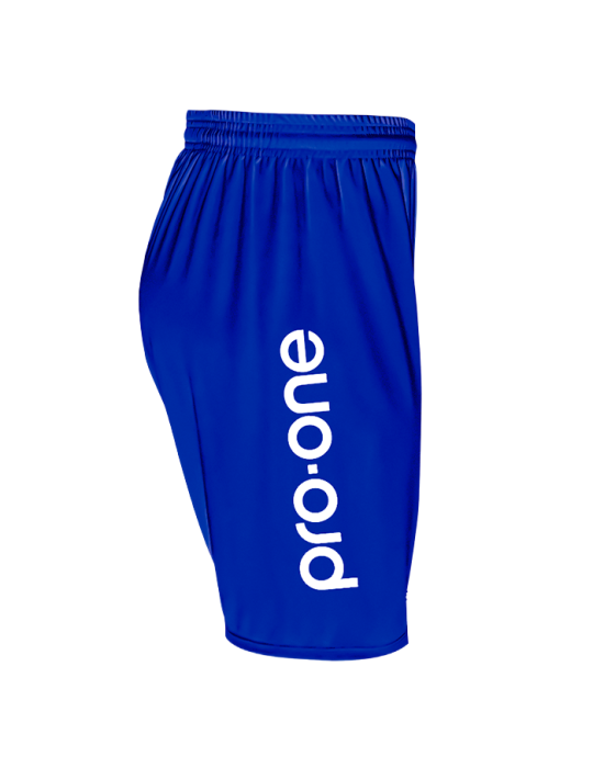 Short Pro-One Evo Azulino/Logo Blanco