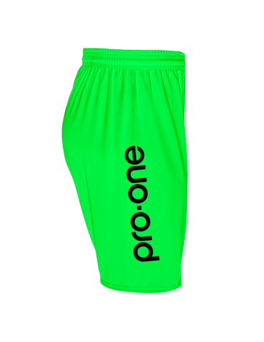 Short Pro-One Evo Verde Neón/Logo Negro 2