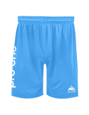 Short Pro-One Evo Celeste/Logo Blanco
