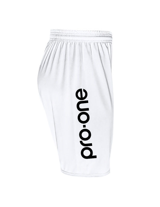 Short Pro-One Evo Blanco/Logo Negro