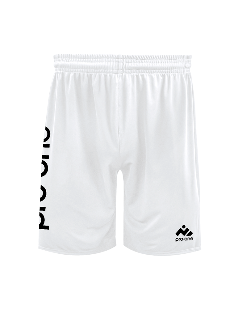 Short Pro-One Evo Blanco/Logo Negro