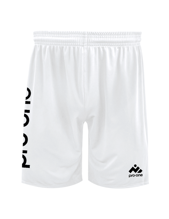 Short Pro-One Evo Blanco/Logo Negro