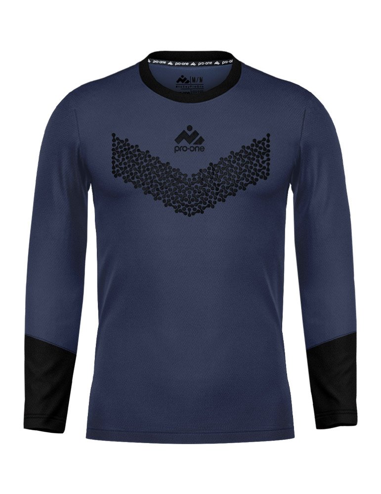 Camiseta Arquero M/Larga Pro-One Keeper Training Gris Oscuro