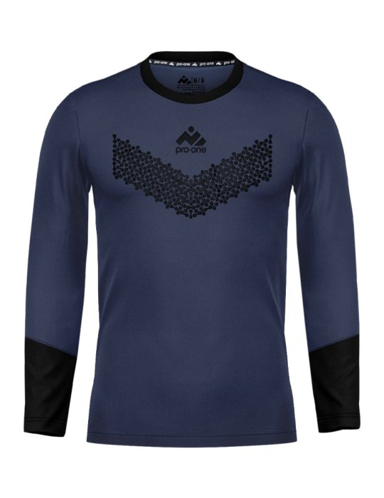 Camiseta Arquero M/Larga Pro-One Keeper Training Gris Oscuro
