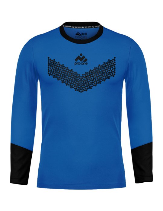 Camiseta Arquero M/Larga Pro-One Keeper Training Azul Acero