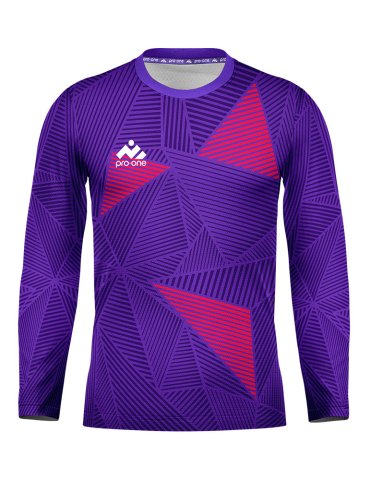Camiseta Arquero M/Larga Pro-One Energy Morado/Fucsia