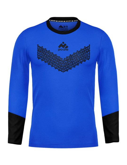 Camiseta Arquero M/Larga Pro-One Keeper Training Azul Italia