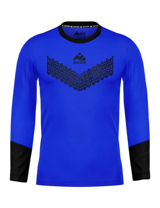 Camiseta Arquero M/Larga Pro-One Keeper Training Azulino