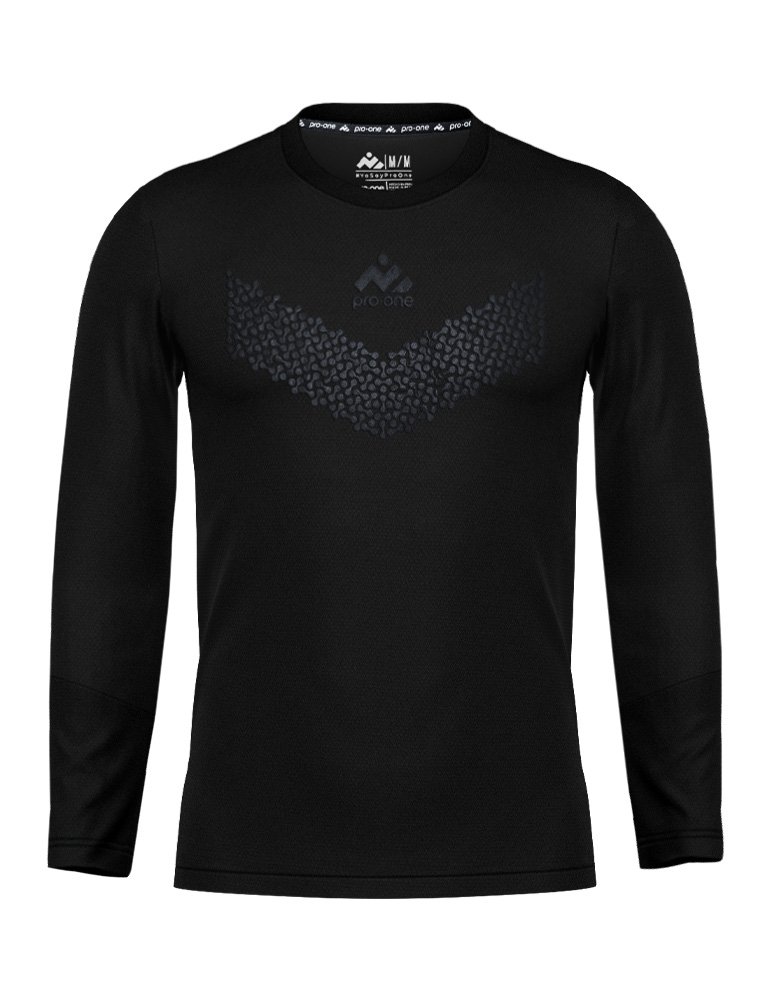Camiseta Arquero M/Larga Pro-One Keeper Training Negro