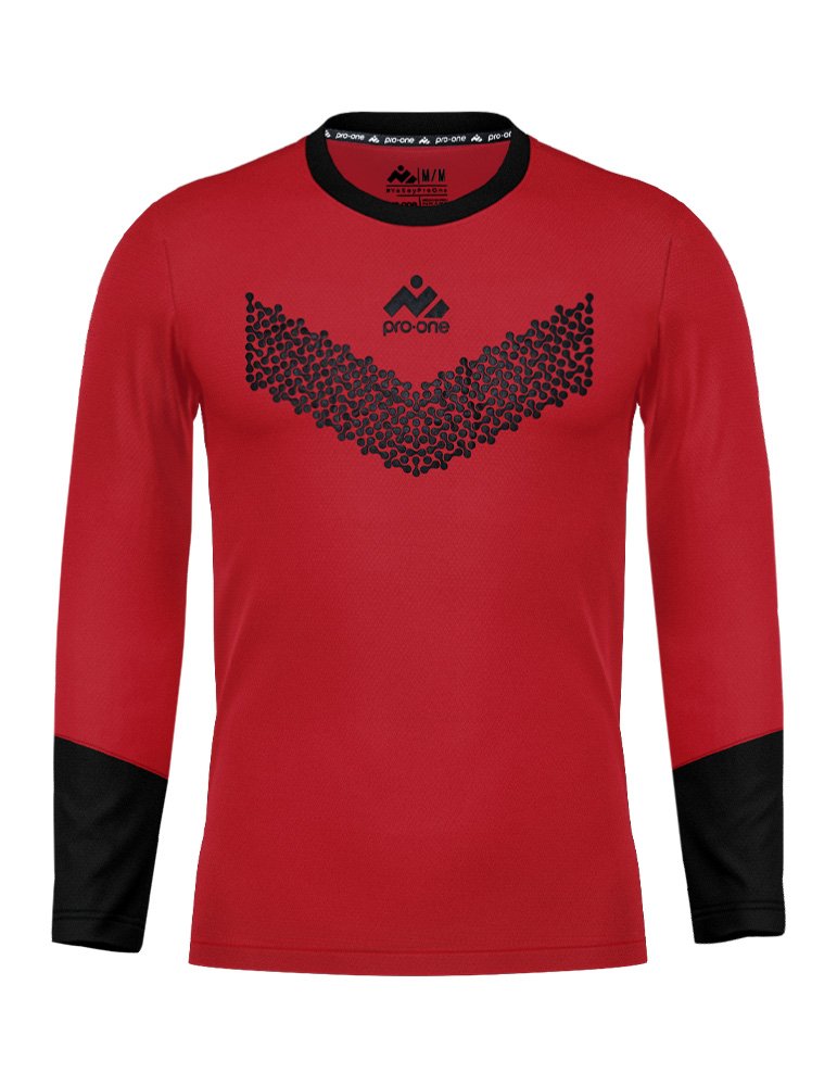 Camiseta Arquero M/Larga Pro-One Keeper Training Rojo