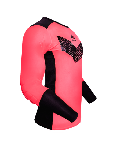 Camiseta Arquero M/Larga Pro-One Premier Coral/Negro 2