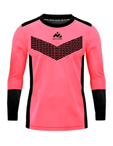 Camiseta Arquero M/Larga Pro-One Premier Coral/Negro
