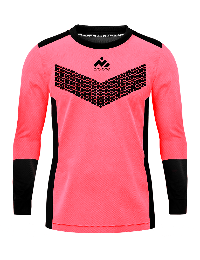 Camiseta Arquero M/Larga Pro-One Premier Coral/Negro