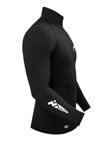 Polo Licra Pro-One Aviator Negro 2