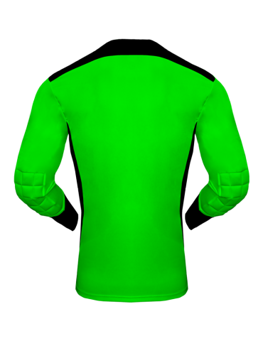 Camiseta Arquero M/Larga Pro-One Premier Verde Neon/Negro 2