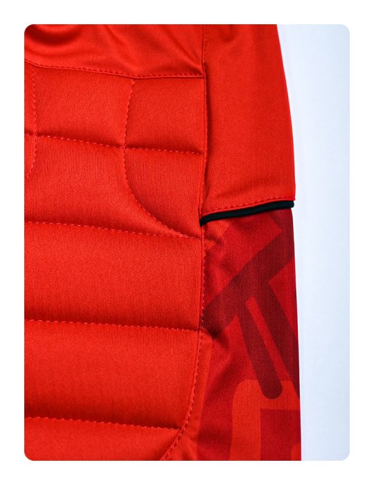 Camiseta Arquero M/Larga Pro-One Stream Rojo/Negro