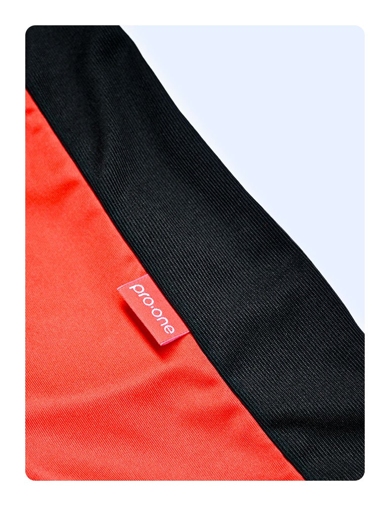 Camiseta Arquero M/Larga Pro-One Stream Rojo/Negro