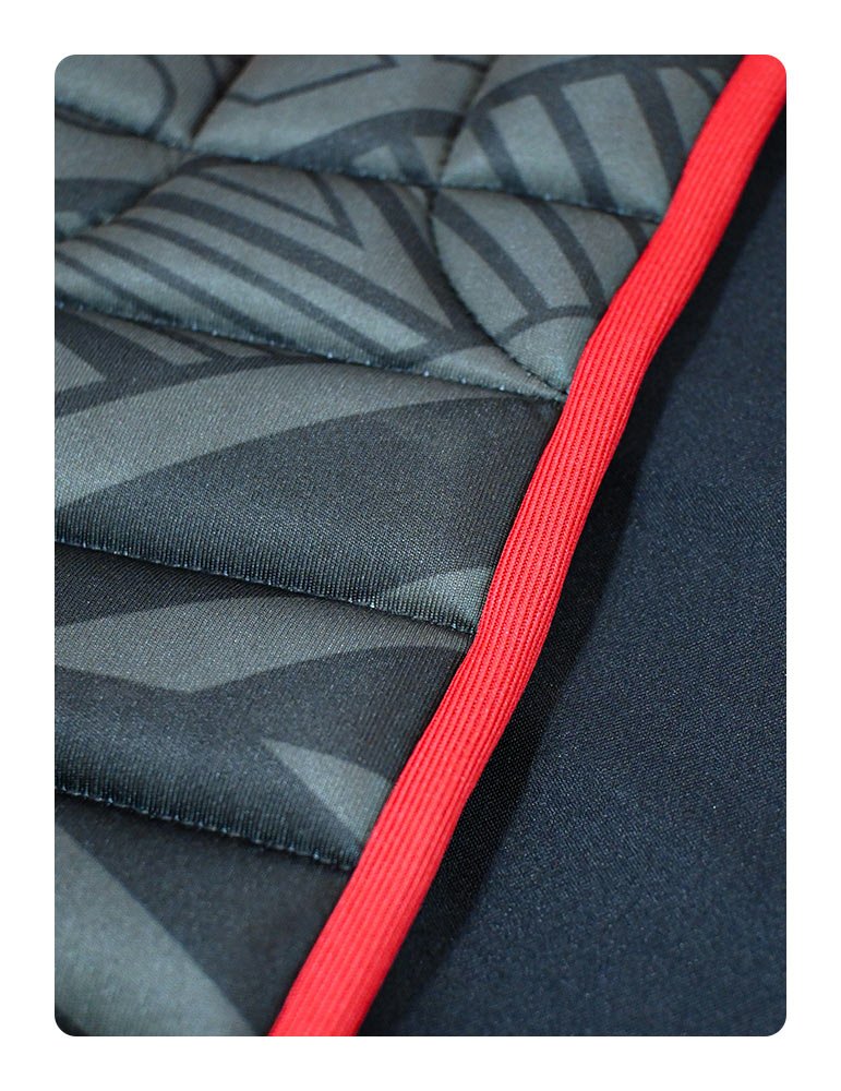 Camiseta Arquero M/Larga Pro-One Tempo RX Negro/Rojo