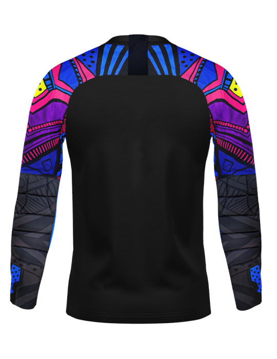 Camiseta Arquero M/Larga Pro-One Tempo RX Negro/Azul