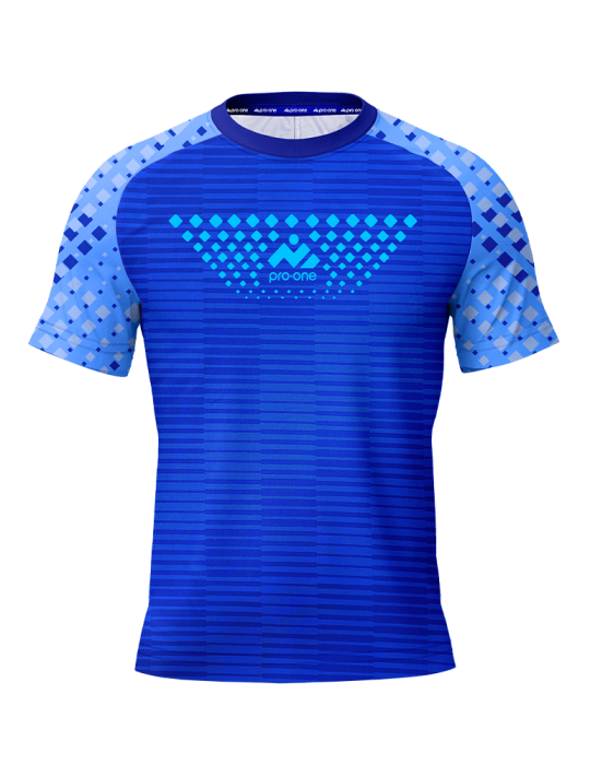 Camiseta de Arquero M/Corta Pro-One Unison Azulino/Celeste