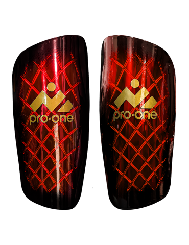 Canilleras Pro-One Ethlon Rojo 2