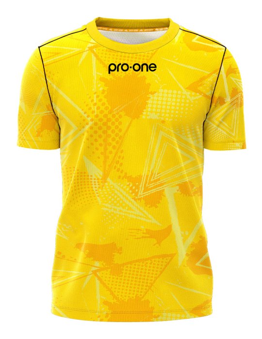 Conjunto Arquero M/Corta Pro-One Hyperion Amarillo