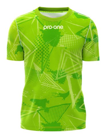 Conjunto Arquero M/Corta Pro-One Hyperion Verde Limón 2