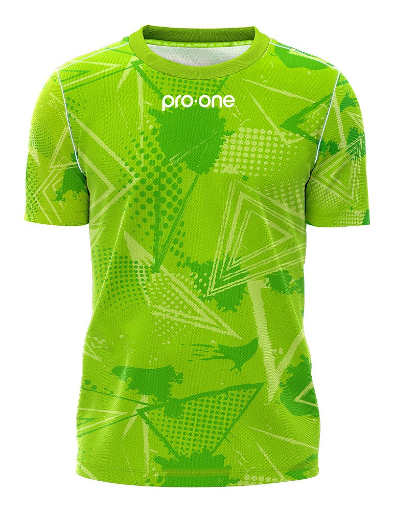Conjunto Arquero M/Corta Pro-One Hyperion Verde Limón