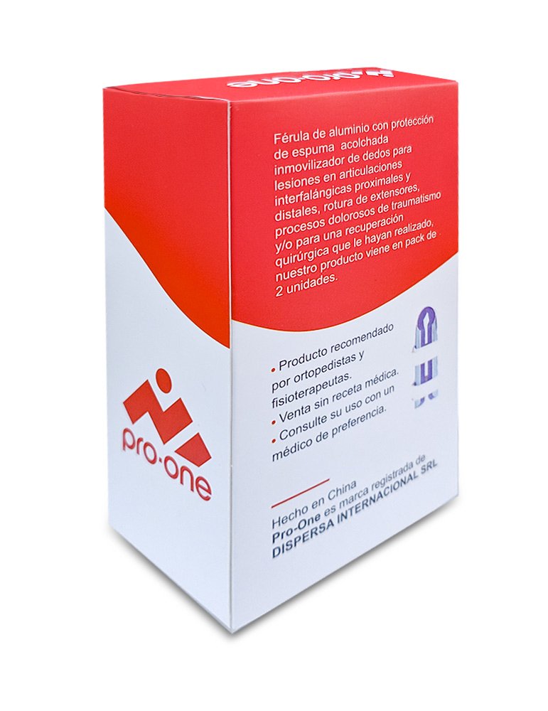 Férula Pro-One Inmovilizador de Dedos (2 unidades)