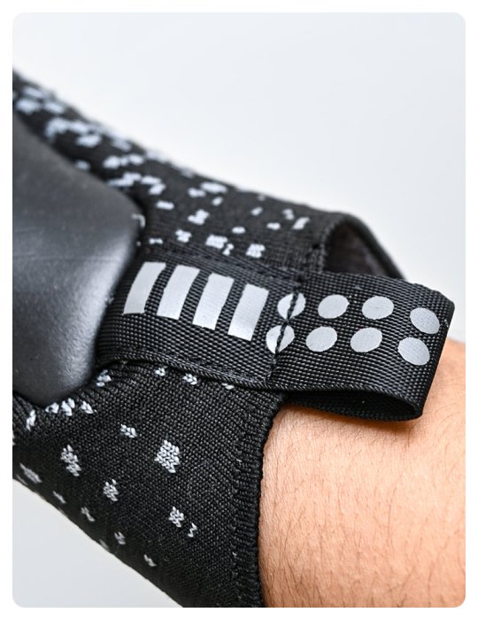 Guantes Instintic Knit Gray/Black