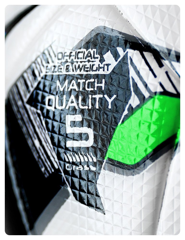 Pelota Futbol Pro-One Match Ball Black/Neon Green