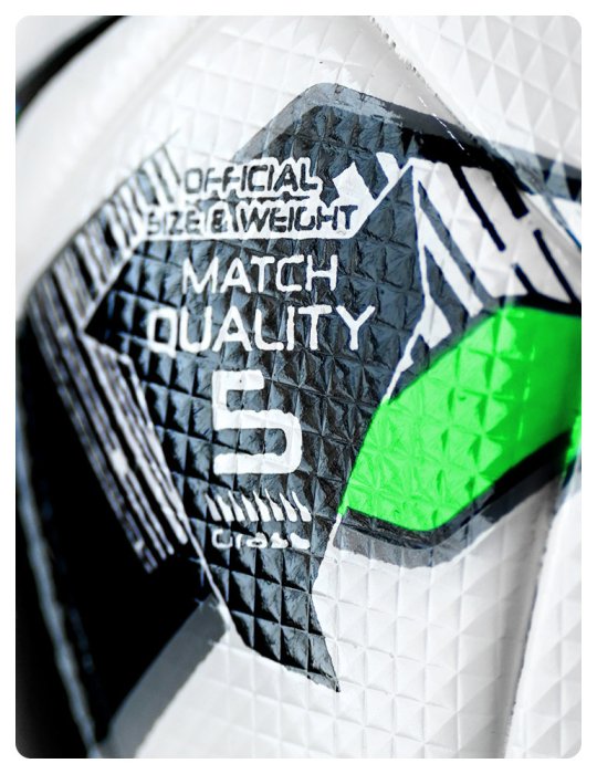 Pelota Futbol Pro-One Match Ball Black/Neon Green