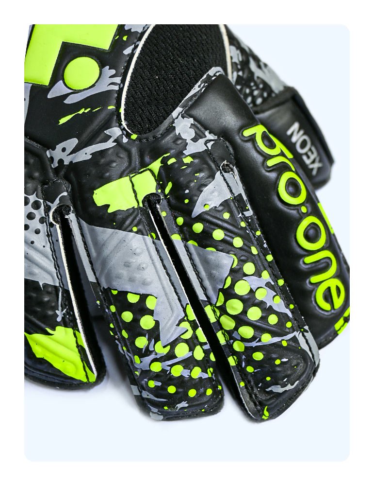 Guantes Pro-One Xeon Black/Fluo Yellow