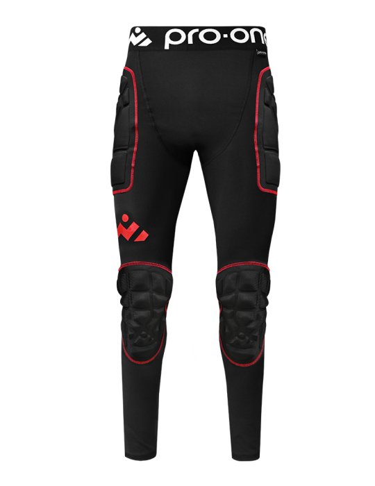 Pantalón Licra con Protecciones Pro-One Atom Rojo Pantalón Licra con Protecciones Pro-One Atom Rojo