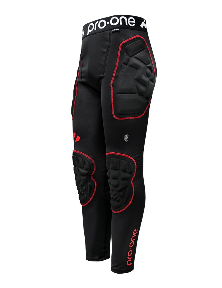 Pantalón Licra con Protecciones Pro-One Atom Rojo
