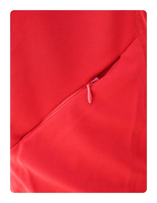 Sudadera M/Larga Pro-One Infinity Light Red/Gray