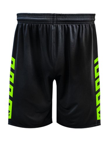 Short Pro-One New Evo Negro/Logo Amarillo Neón