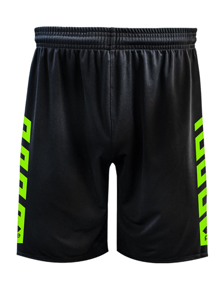 Short Pro-One New Evo Negro/Logo Amarillo Neón