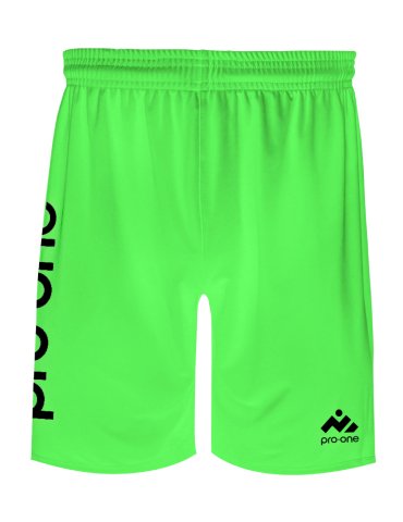 Short Pro-One Evo Verde Neón/Logo Negro