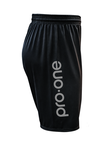 Short Pro-One Evo Negro/Logo Gris Claro 2