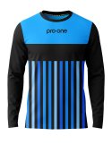 Camiseta Arquero M/Larga Pro-One Zenga Turquesa/Negro