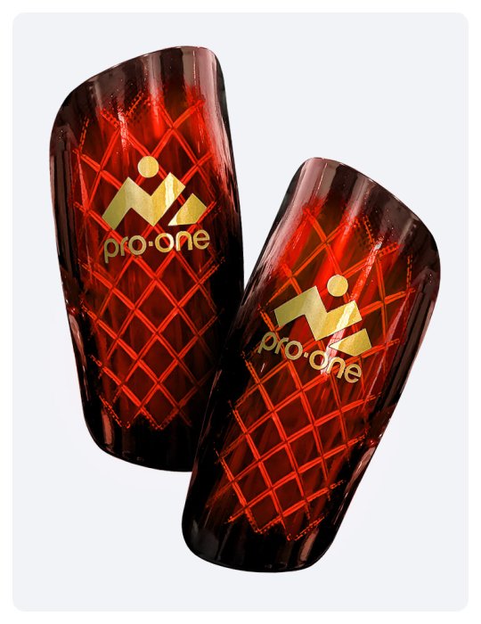 Canilleras Pro-One Ethlon Rojo