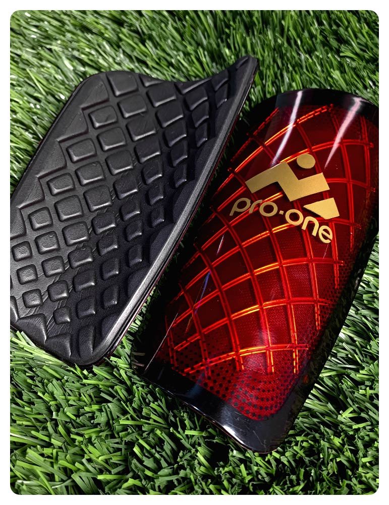 Canilleras Pro-One Ethlon Rojo