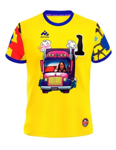 Conjunto Arquero M/Corta Pro-One Legacy Montoya Amarilla 2